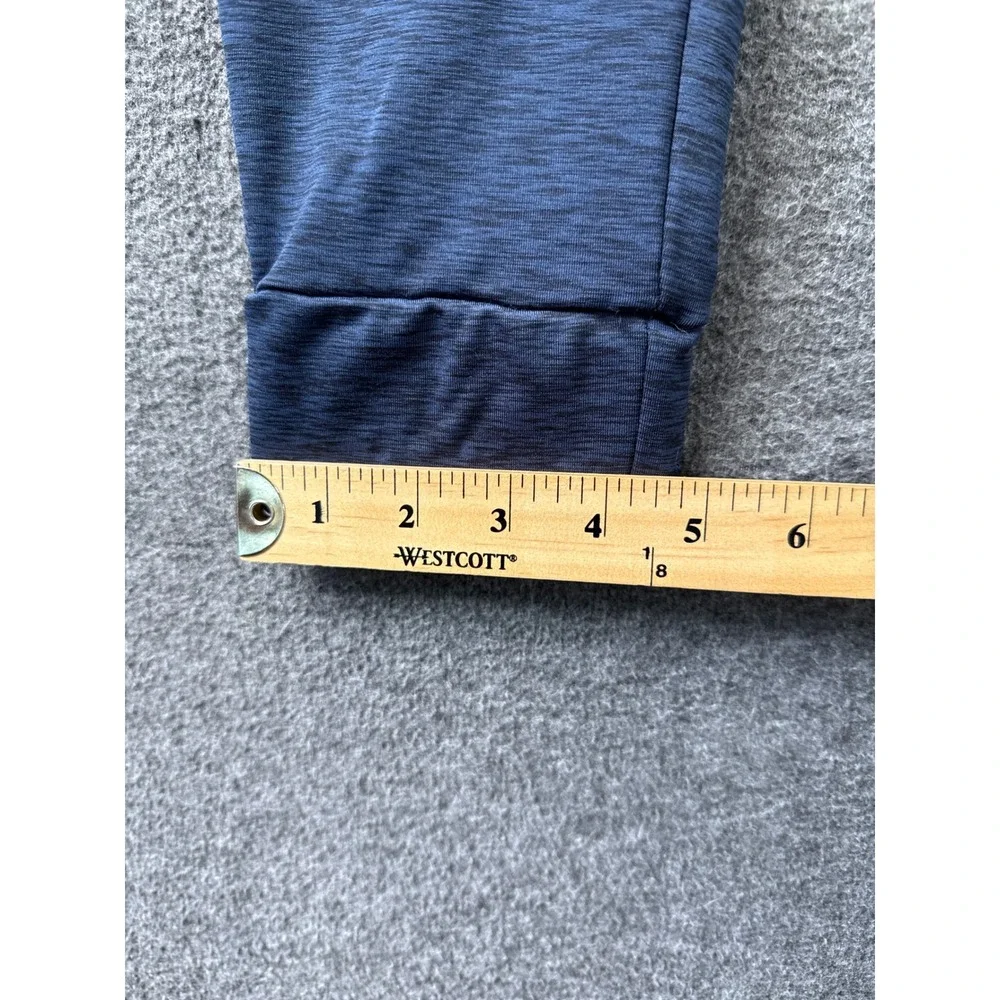 Public Record Joggers Mens M Navy Blue Zip Pockets DELPOTRO Rec Run Gym Travel
